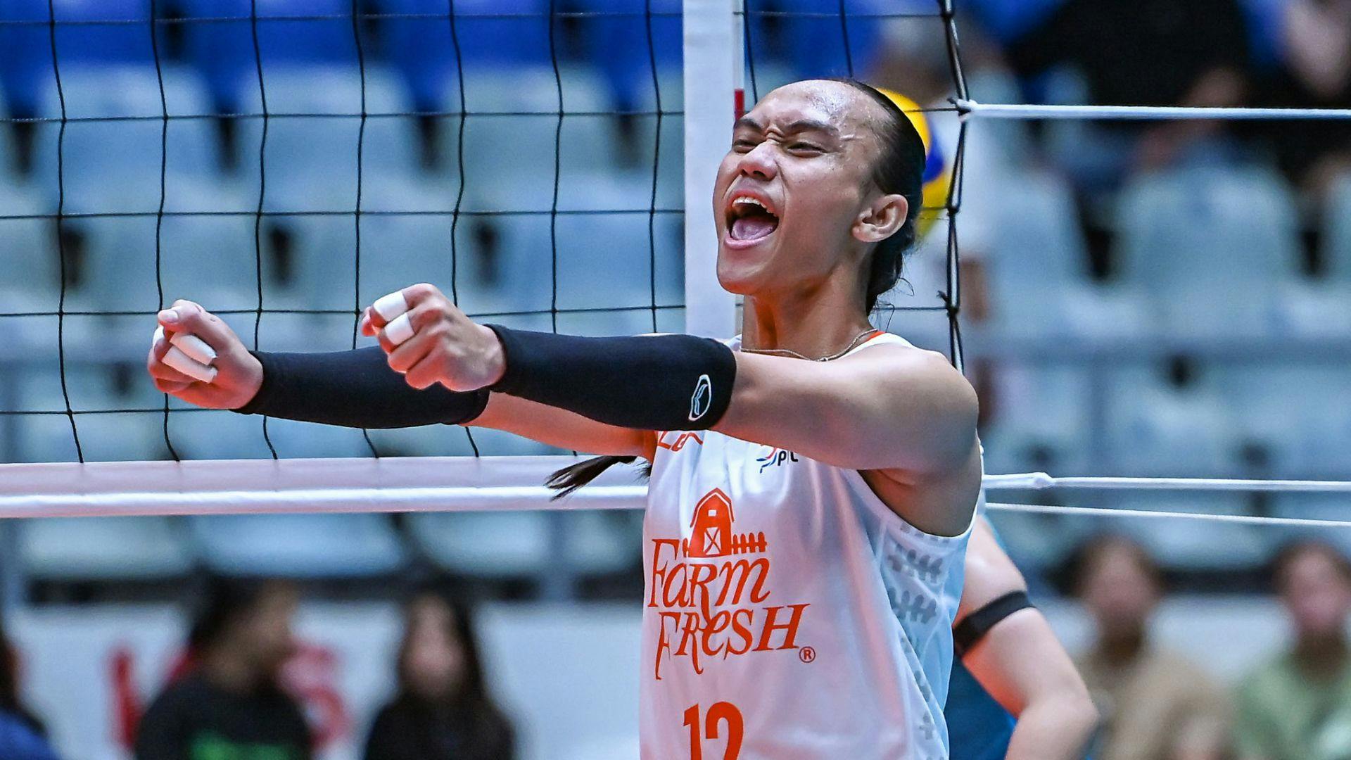 Trisha Tubu, Farm Fresh look to build on first win in PVL All-Filipino